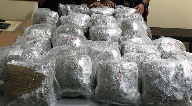 Trentuno chilogrammi di marijuana, arrestato pregiudicato casertano Trentuno chilogrammi di marijuana, arrestato pregiudicato casertano