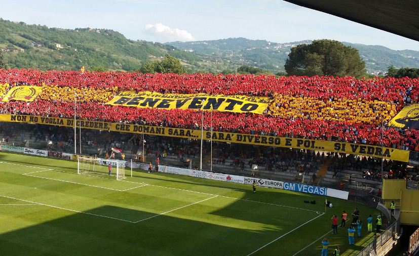Tifosi Benevento trasferta
