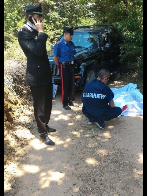 Carabinieri cadavere