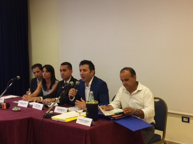 Di Maio a Cagliari