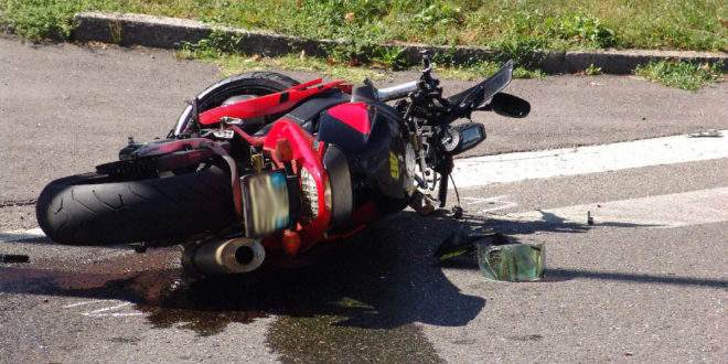 Moto incidente