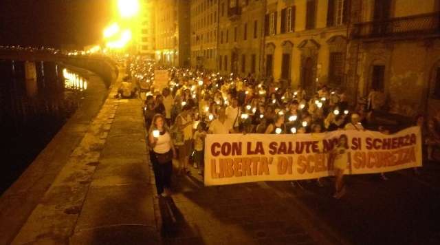 Pisa corteo