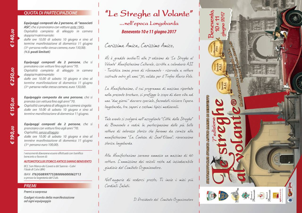 VII edizione Streghe al volante