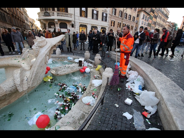 fontana sporca roma