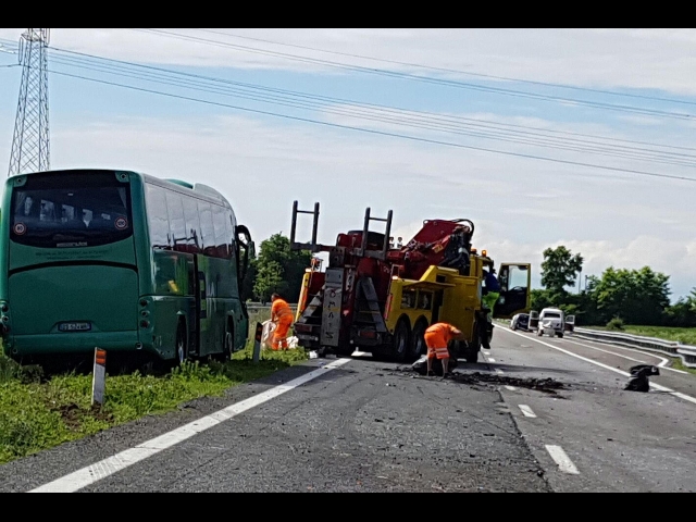 incidente pulmino
