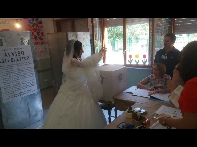 sposa elettrice