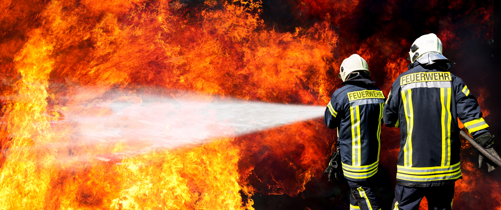 Feuerwehr in Aktion