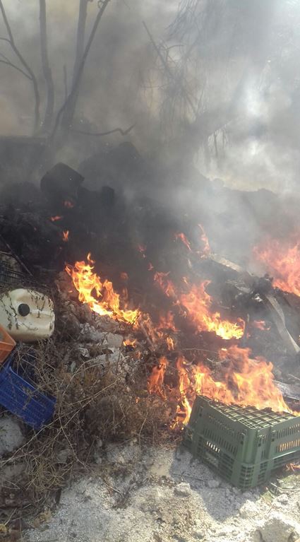 Carabinieri Caserta Incendio 3