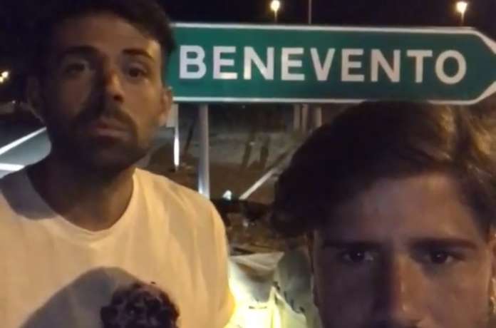 Vacca uscita Benevento