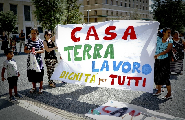 Nomadi municipio Napoli