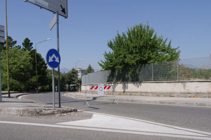 Blocco traffico Benevento 2