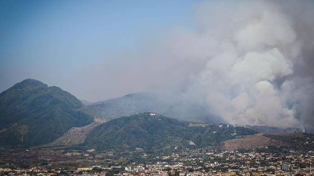 Vesuvio-in-fiamme