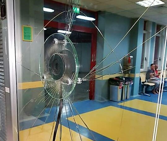 vetro rotto triage