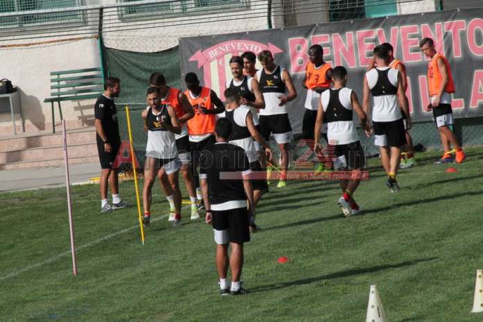 001 - Benevento allenamento