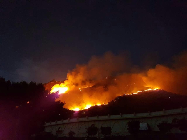 ischia incendio