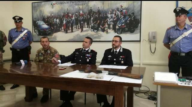 carabinieri foggia