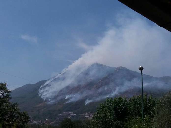 incendio montevergine