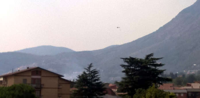 Ancora incendi in Irpinia