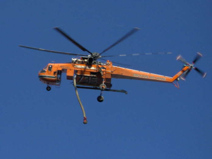 Erickson Air-Crane orso bruno