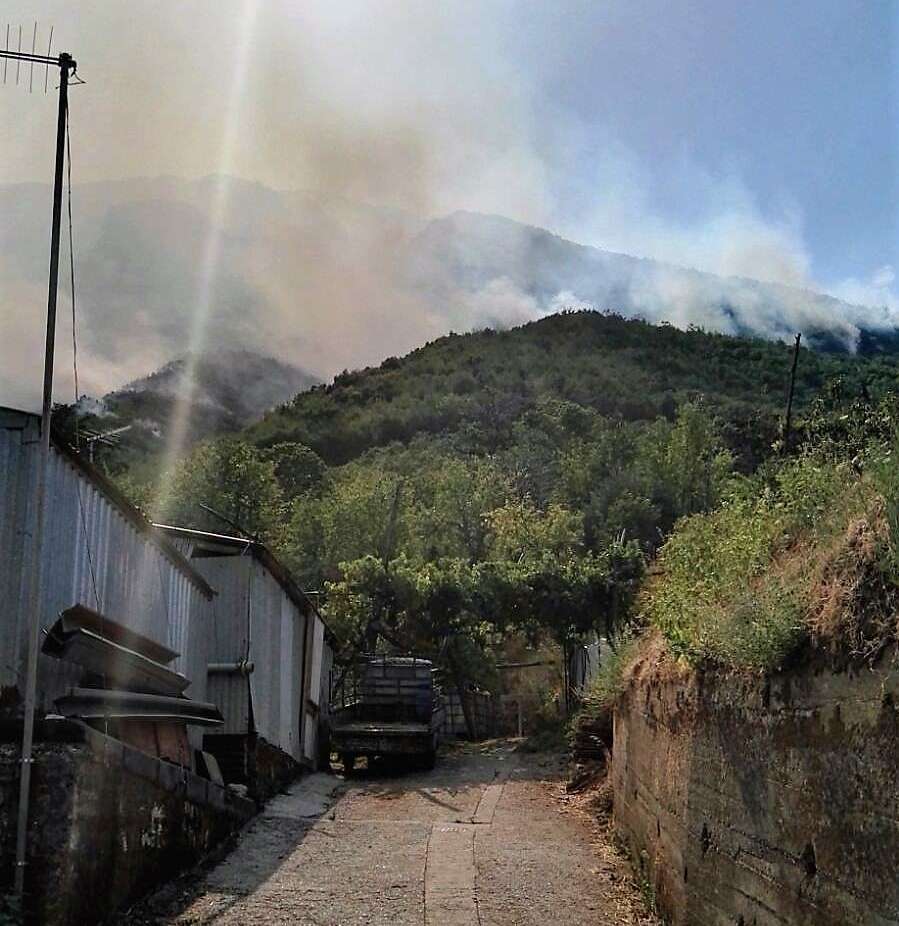Incendio Cava