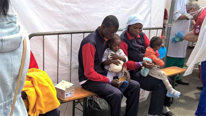 Bambini migranti Salerno