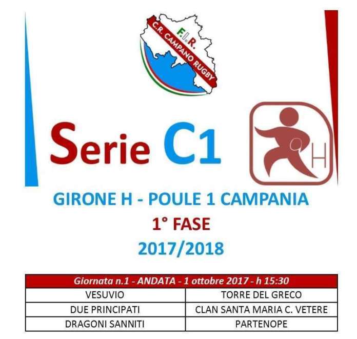 Calendario-Serie-C-1---Girone-H---Poule-Campania---2017-2018