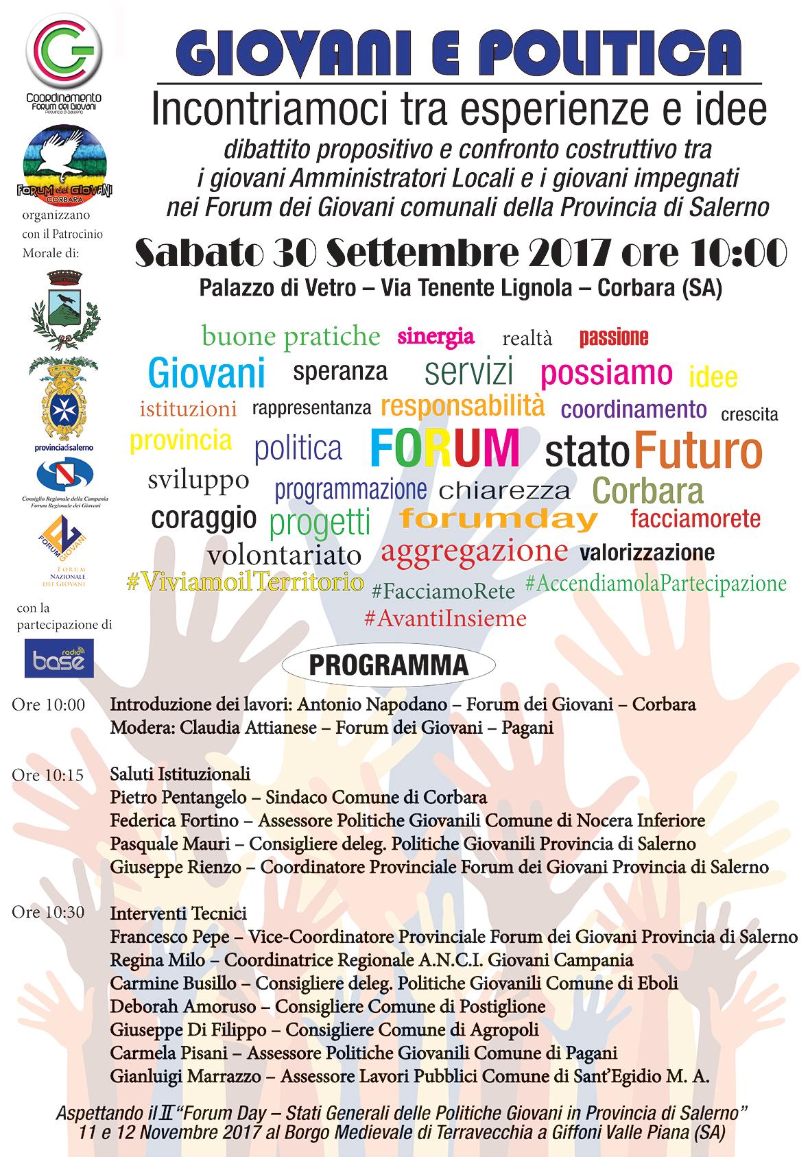 Giovani e Politica - Locandina