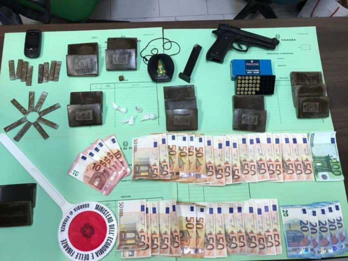 sequestro hashish caserta