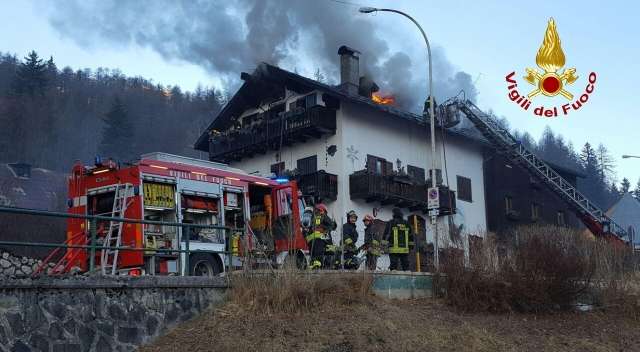 Incendio Belluno
