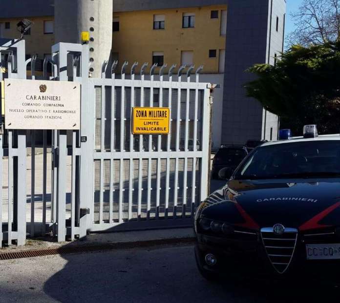 carabinierio aggressione