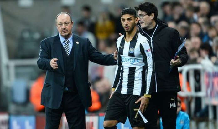 lazaar newcaslte benitez