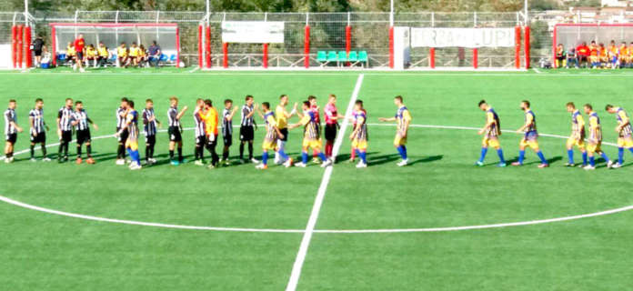 solofra- nola calcio d'inizio