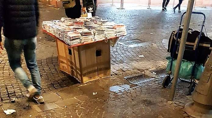 Corso, Ambulanti abusivi