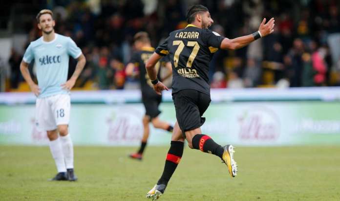 Soccer: Serie A; Benevento-Lazio