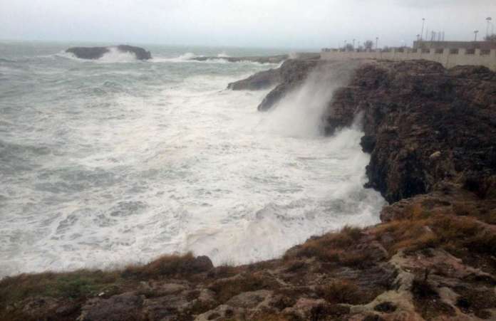 Maltempo: vento e neve in Puglia, 'spruzzata' anche a Lecce