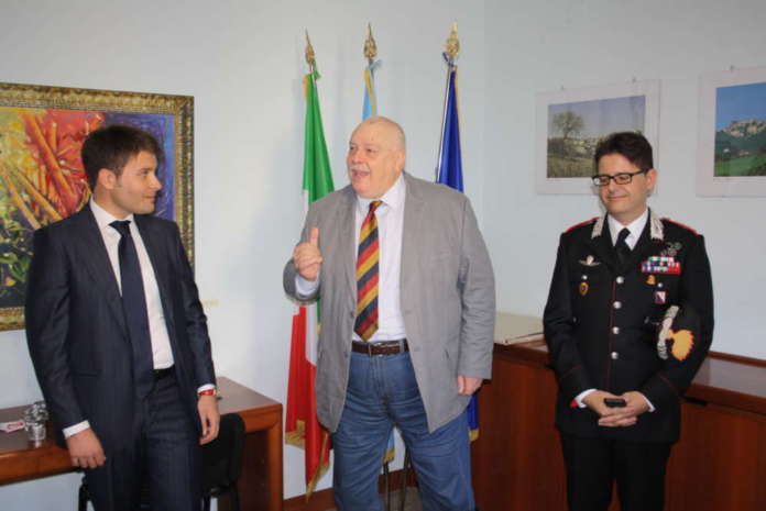RICCI INCONTRA IL COL. PUEL DEI CARABINIERI