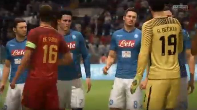 Roma-Napoli (simulata)
