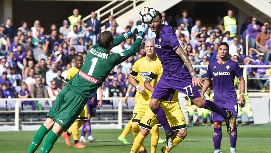 Soccer: Serie A; Fiorentina-Udinese