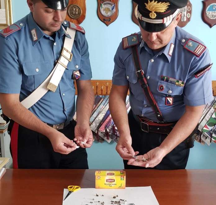 Vitulano sequestro droga 15.10.2017