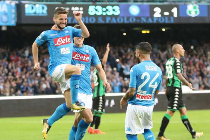 Soccer: Serie A; Napoli - Sassuolo