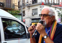 Manifestazione anti G7, padre Zanotelli: “Stop al razzismo”