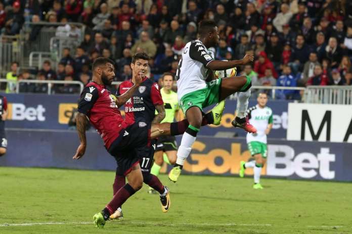 Soccer: Serie A; Cagliari-Sassuolo