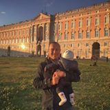 Antonio Ciontoli con il figlio