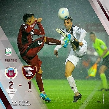 Cittadella-Salernitana 2-1