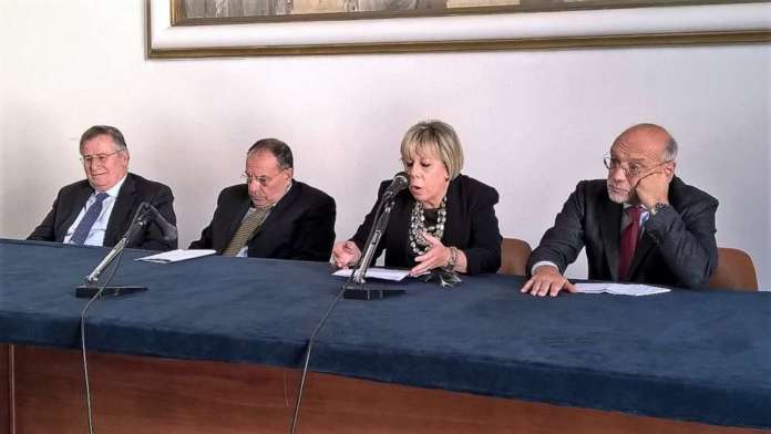 Da dx Pentagallo, Russo, Primicerio, Lembo