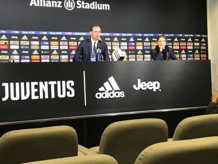 Allegri in conferenza stampa
