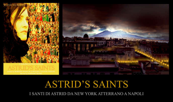 FOTO - ASTRID'S SAINTS - I Santi di Astrid da New York Atterrano a Napoli