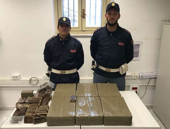 Sequestro hashish