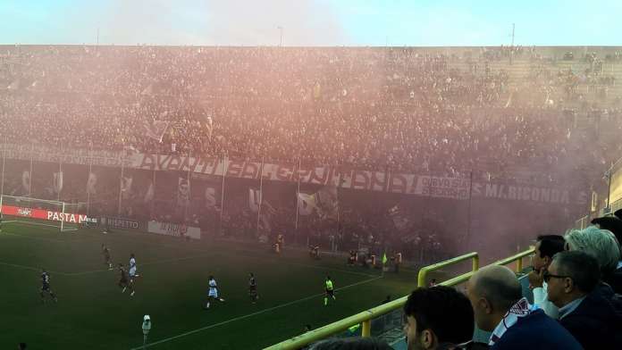 Salernitana-Bari curva sud