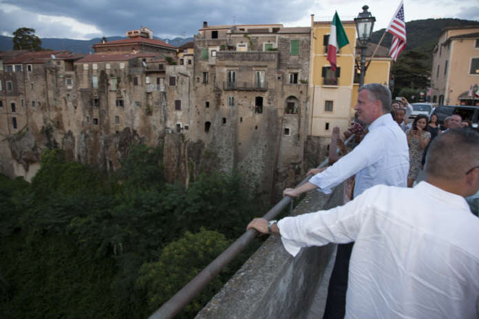 bill de blasio sant'agata
